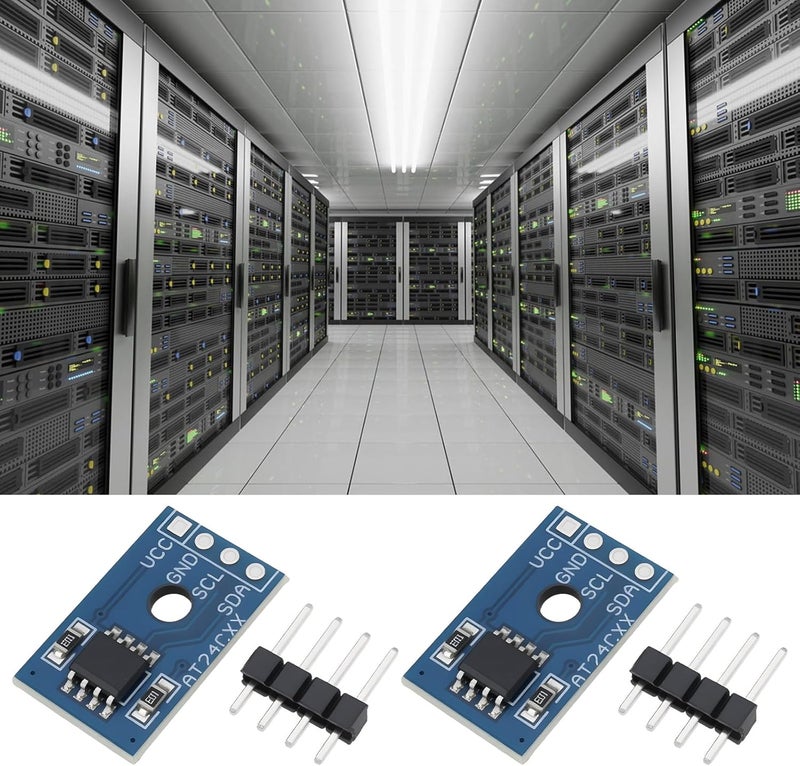 Create idea 6X وحدة ذاكرة SMD AT24C256 واجهة I2C EEPROM تسلسلي 2.7-5.5V 5mA مناسبة لوحدة تخزين البيانات - Image 2